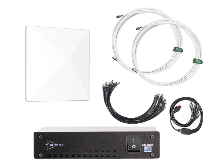 5 Channel Wireless Microphone Upgrade Pack with Diversity